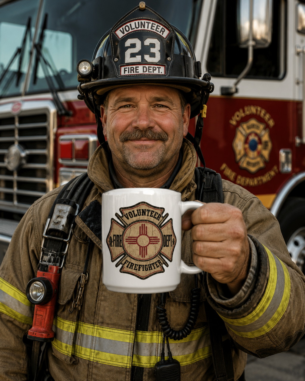 New Mexico Volunteer Fire Fighter Mug
