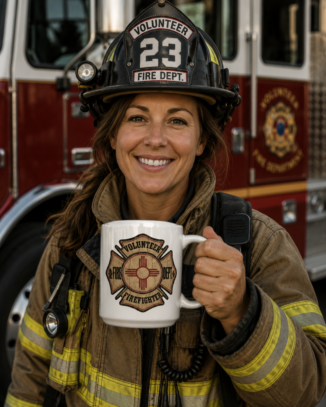 New Mexico Volunteer Fire Fighter Mug